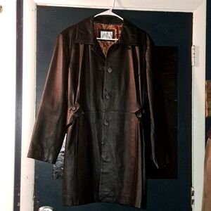Vintage leather coat